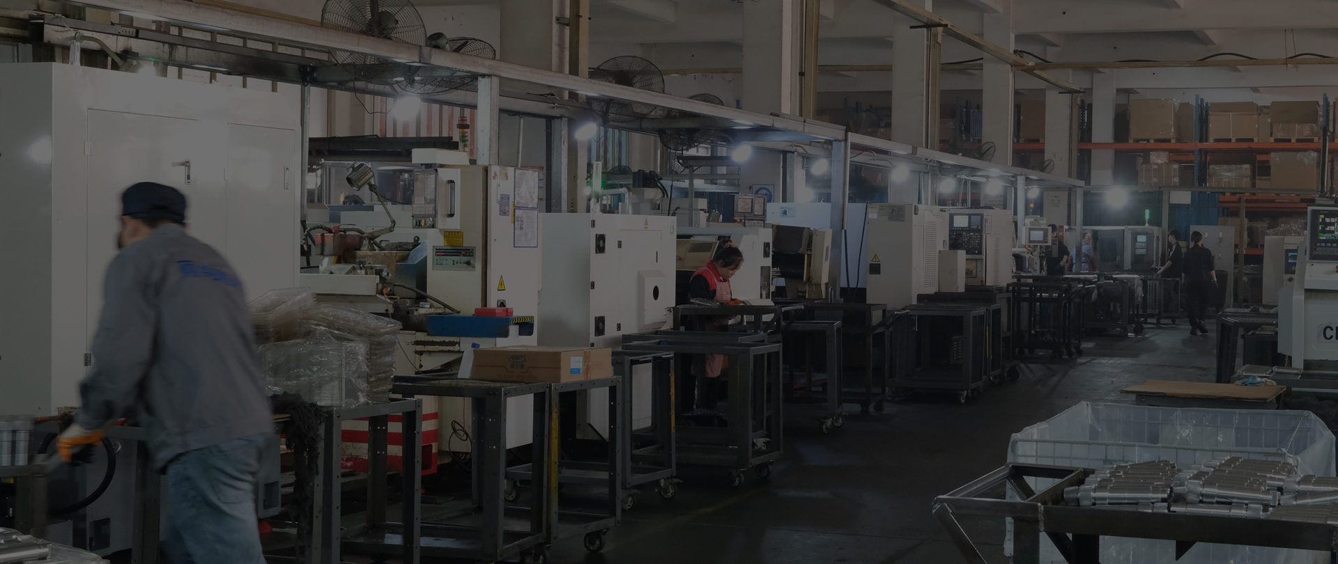 Modern Metal Manufacturing Facility