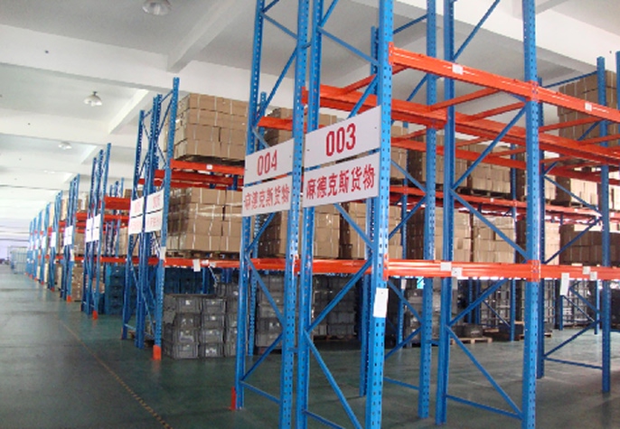 Meituo warehouse with 5S management and material storage